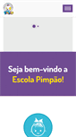 Mobile Screenshot of escolapimpao.com.br